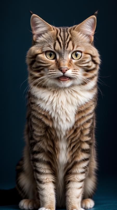 00006-1520881810-siberian cat, looking at viewer, blue background, simple background, open mouth, upper body,  _lora_epi_noiseoffset2_0.7_,  _lor.png